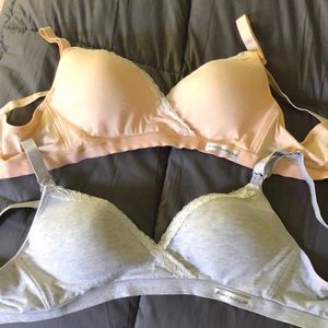 Two super comfy nursing bras!